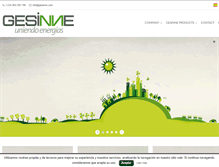 Tablet Screenshot of gesinne.com